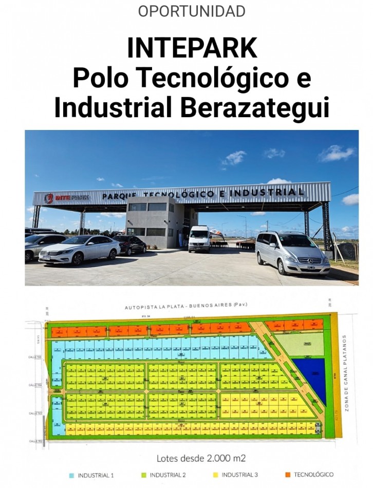 Interpark Polo Industrial Y Tecnologico Berazategui